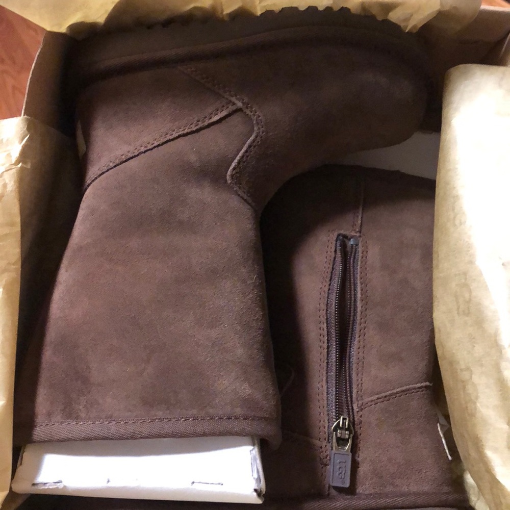 UGG Lil Sunshine Chocolate Brown Boots